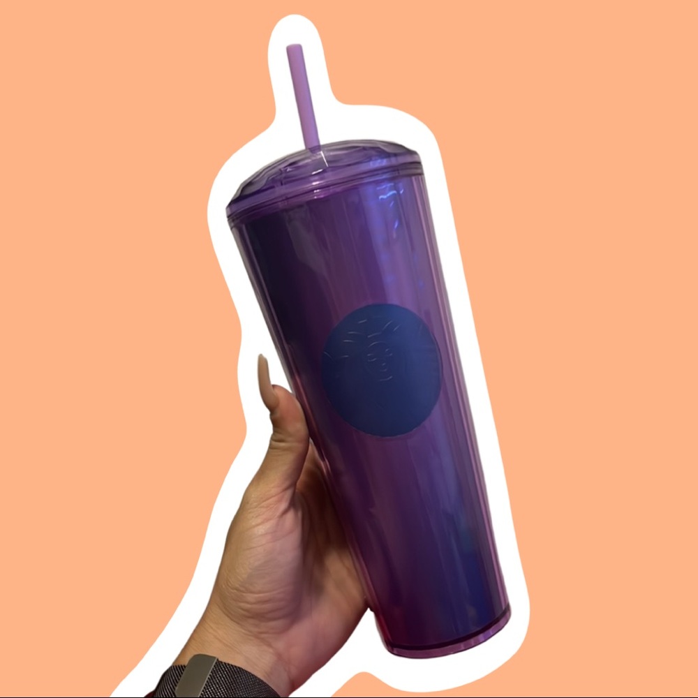 2022 Summer Starbucks Purple Dome 24oz Venti Tumbler